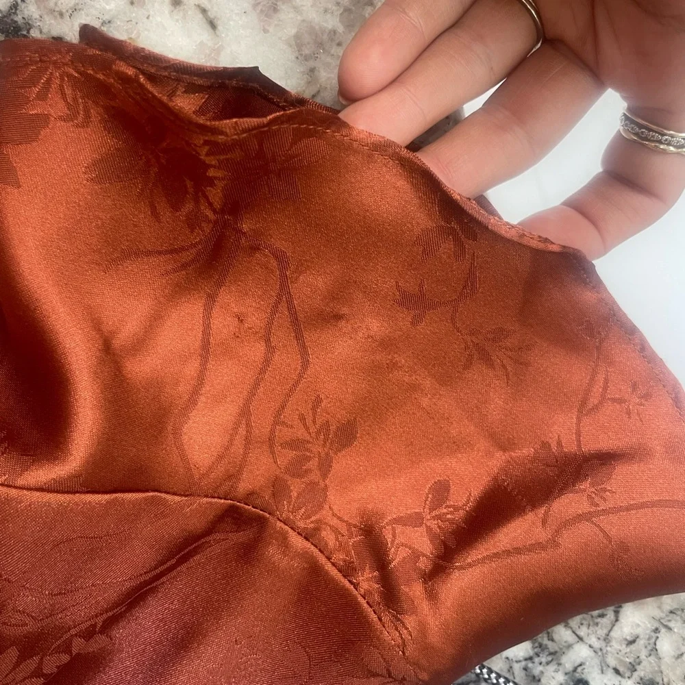 Altar'd State Rust Mini Dress - Picture 4 of 4